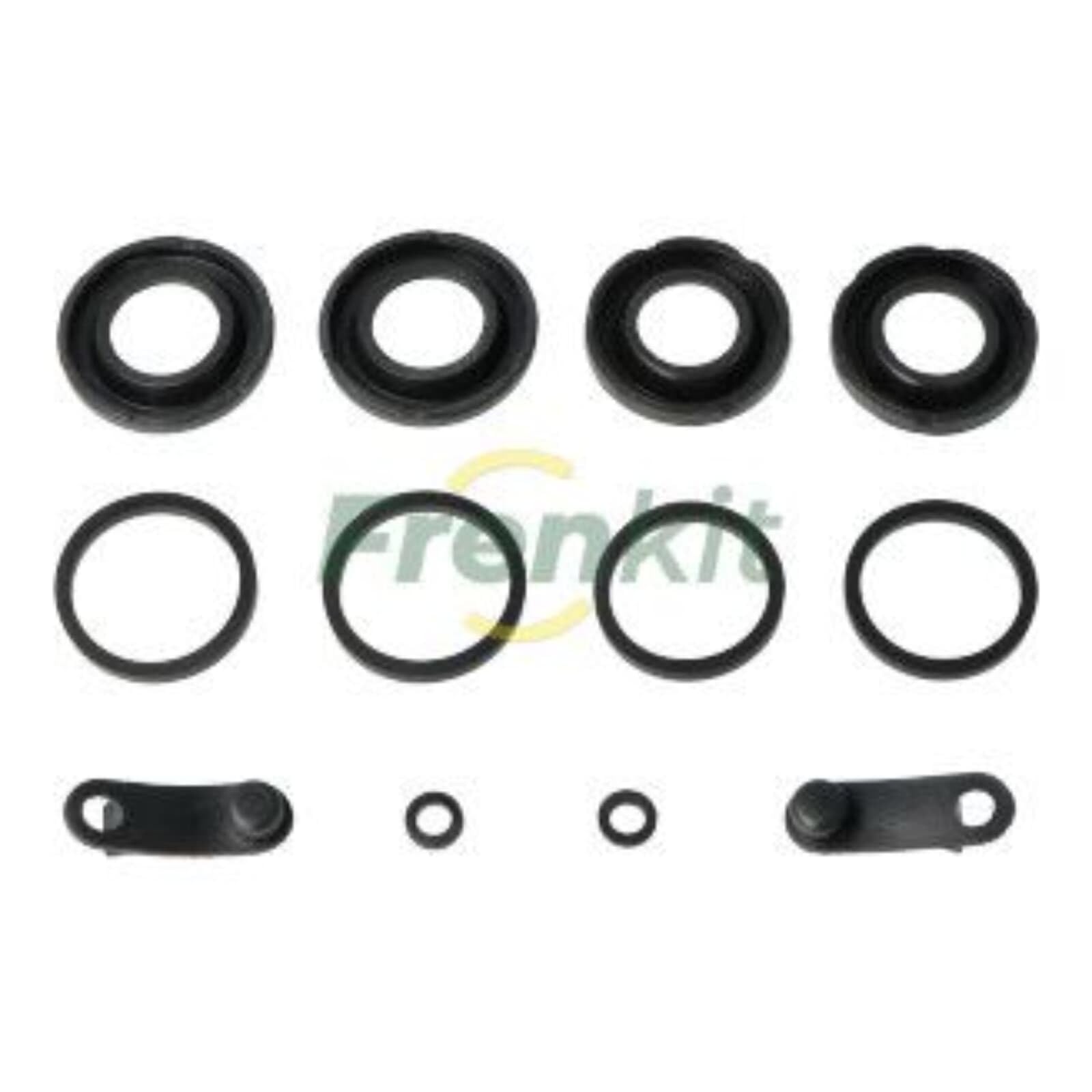 FRENKIT 228902 Bremssattel-Reparatursatz Hinten Kompatibel mit VW Touareg 7LA, 7L6, 7L7, AUDI Q7 4LB, PORSCHE BOXSTER 986