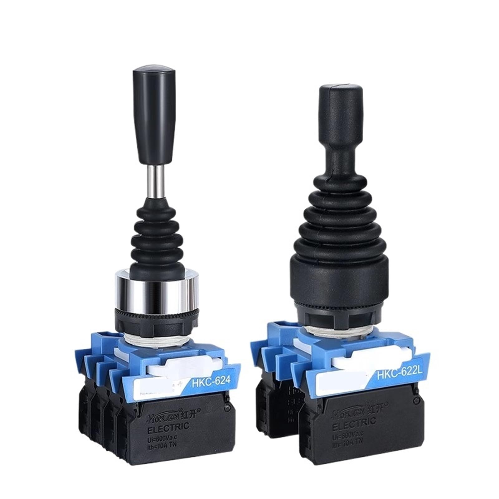 1 x 22 mm Monolever-Kipp-Joystick-Wippschalter, Kreuzschalter, 2 4-Wege-Reset, Momentary HKC-622 624 612 624L (HKC-614)