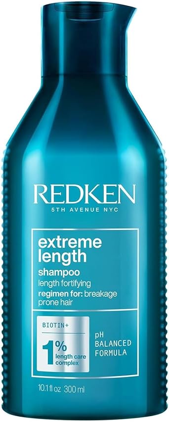 REDKEN Shampoo, Biotin, For Longer, Stronger Hair, Extreme Length