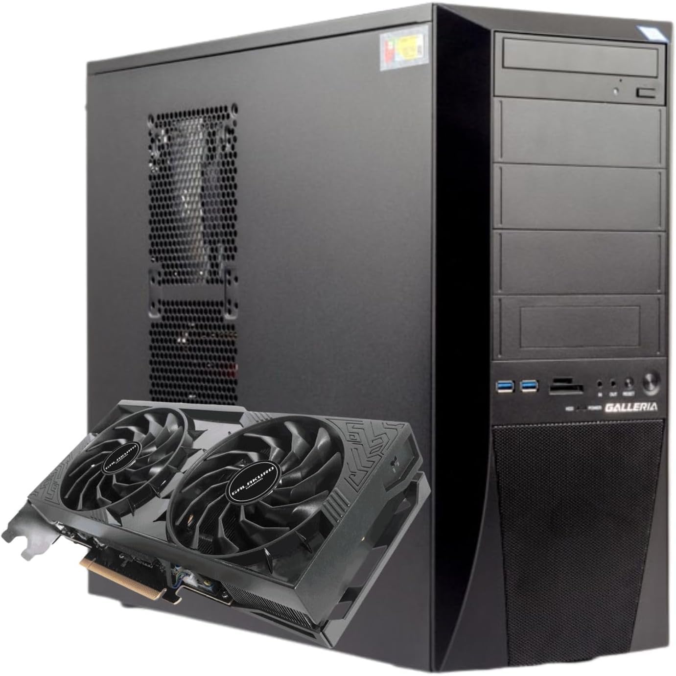 ゲーミングPC/i7 8700K/500GB/GTX1070Ti/ガレリア ゲーミングPC Core i7 8700 GTX1070Ti 16GB SSD480GB ドスパラ