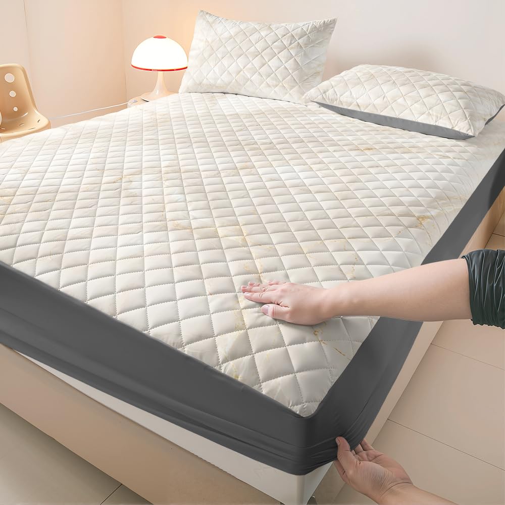 Morbuy Alèse Imperméable Matelassée (Golden Cloud 5,160x200cm)