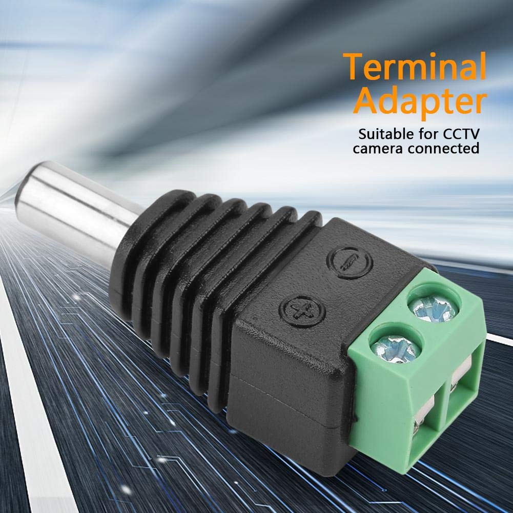 Adattatore Da Spina Alimentazione DC 5,5-2,5mm A Morsetto Ad Innesto Per Telecamere - Foto 6