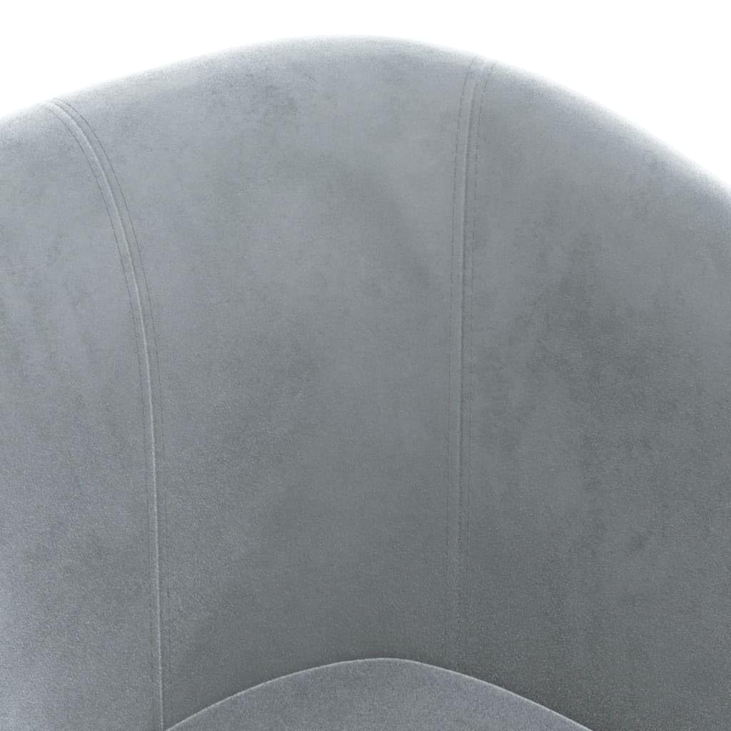 Clubsessel Dunkelgrau Samt, Relaxsessel, Fernsehsessel, Kinosessel, Gaming Couch - 356442