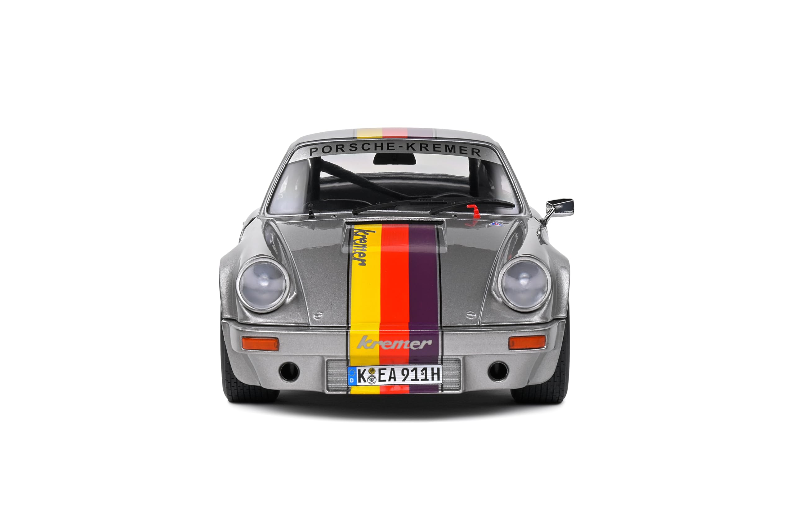 Solido 1:18 Porsche 911 RSR Kremer 1973 Silber