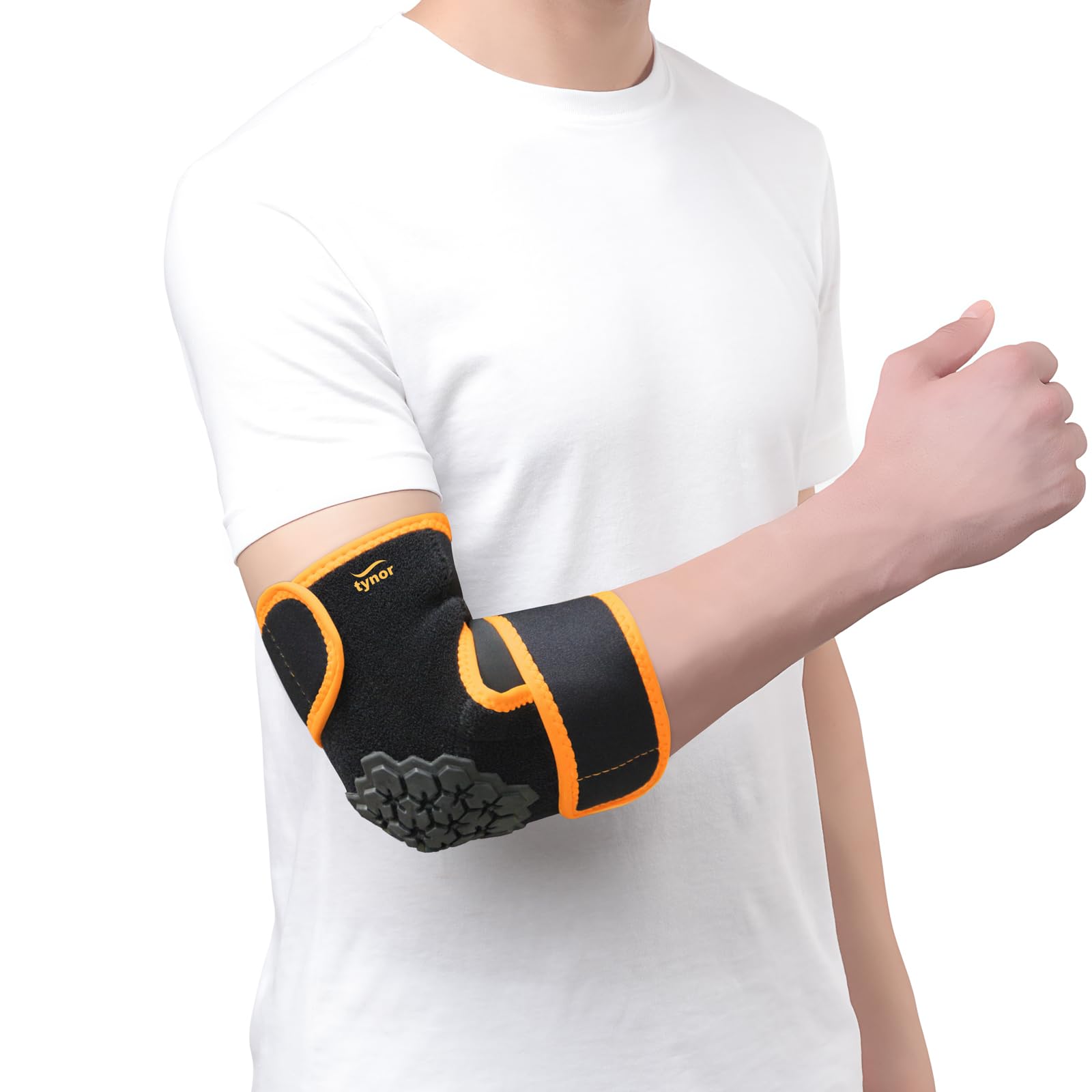 TYNOR Elbow Wrap Neo, Black & Orange, Universal, 1 Unit (B0CYLG3PD2) Amazon Price History, Amazon Price Tracker