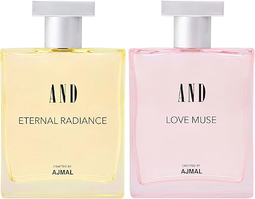 AND Eternal Radiance & Love Muse Pack of 2 Eau De Parfum 50ML each for Women Crafted by Ajmal