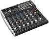 Behringer XENYX 1202SFX Analog Mixer, 12 Input 2 Bass Mixer, USB Streaming Audio Interface, Built-in FX Engine by KLARK TEKNIK