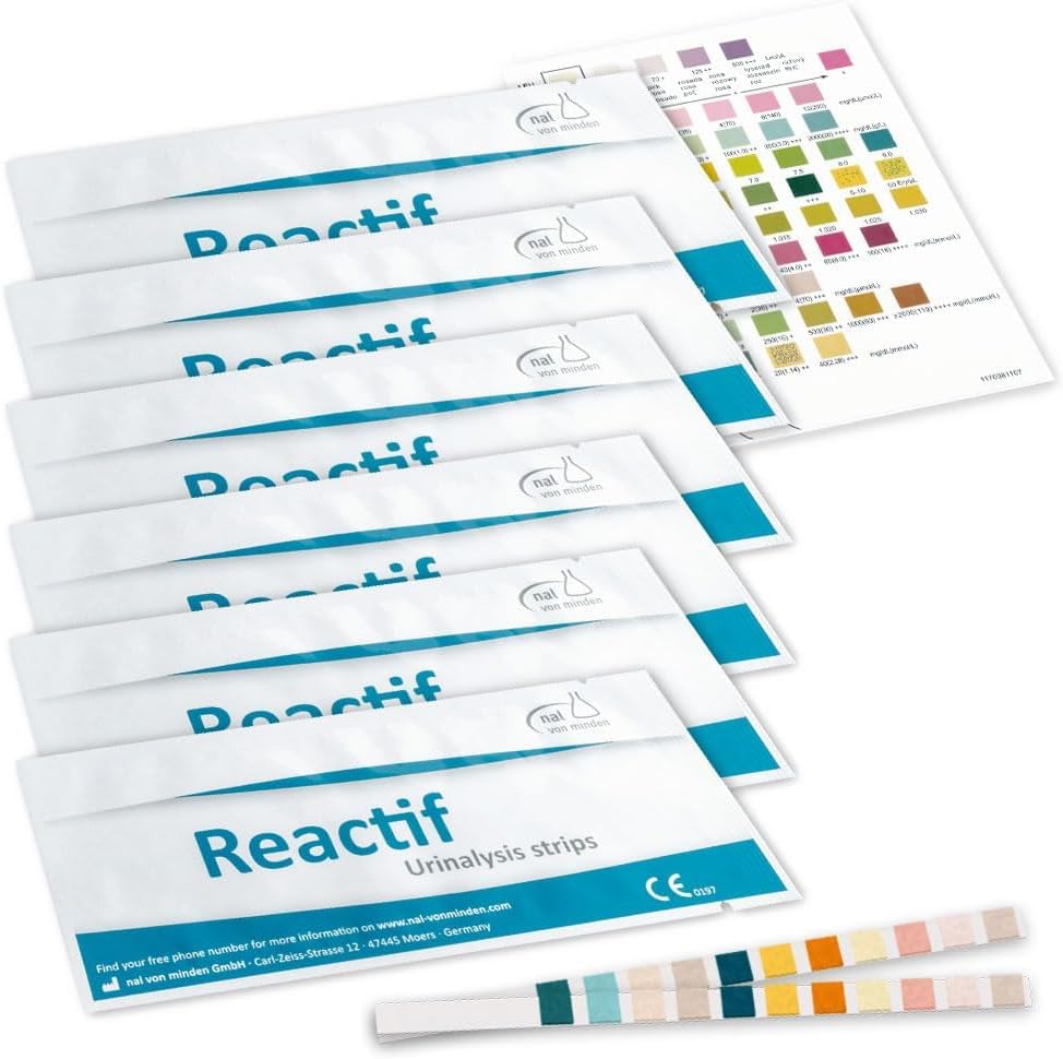 Reactif Urin Teststreifen 11 Parameter 6 Stück Blasenentzündung Test