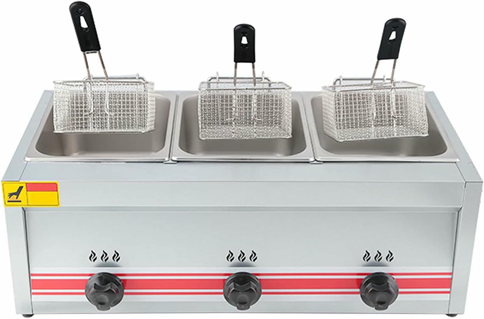 Friteuse à GPL en inox pour réussir vos frites maison et beignets croustillants en famille