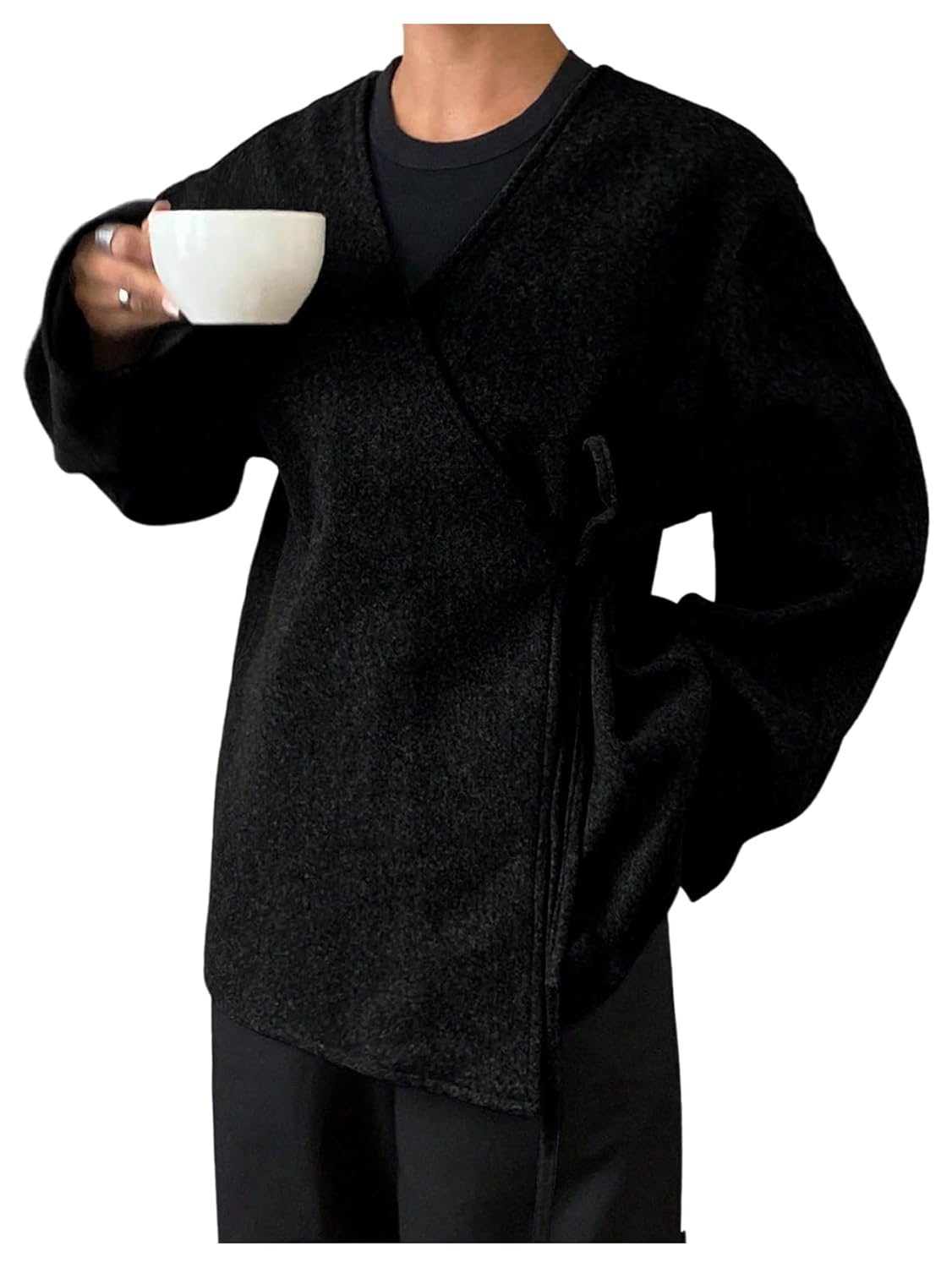 Verdusa Womens Wrap Sweater Cardigan Sweaters Fall Outerwear