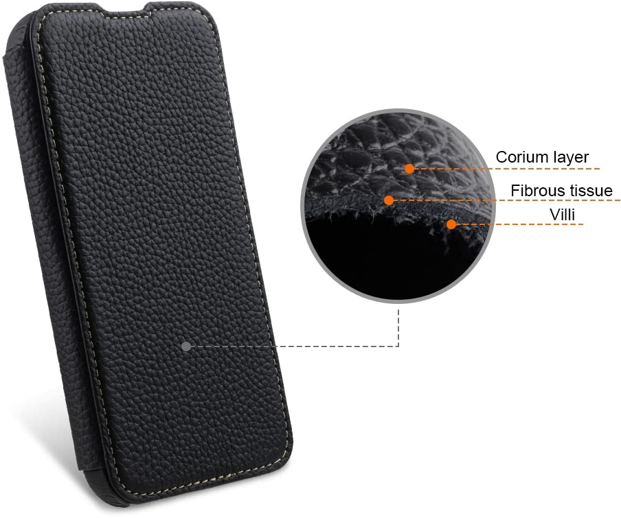 Stilgut - APIP14DJ3STVTBN - Etui Compatible avec iPhone 14, Coque a