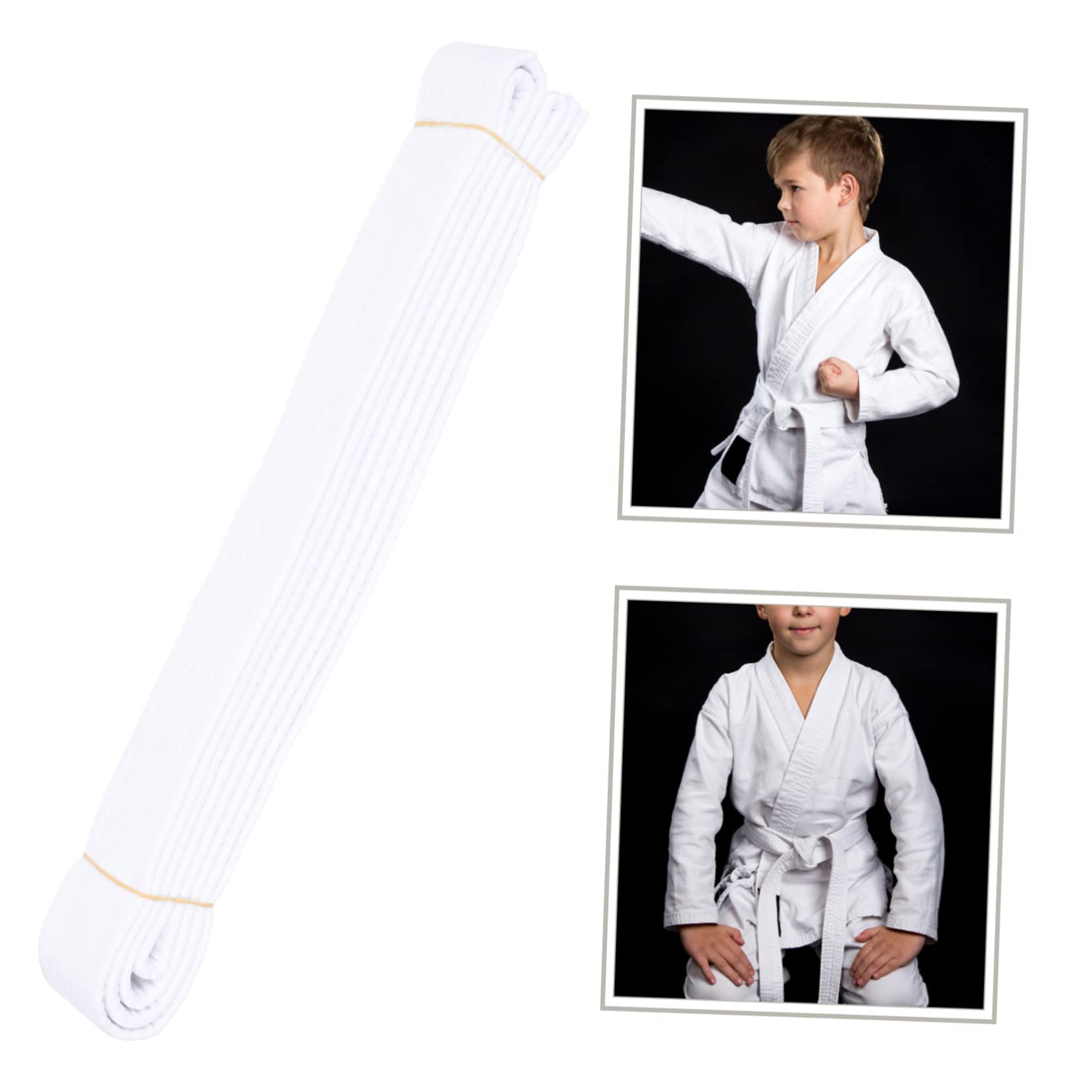 Yardwe 5 Pièces Ceinture Judo Arts Martiaux Ceinture pour Femme de karaté pour Les garçons Ceinture Karate Belt Bracelet de Taekwondo Ceinture de karaté Arts Martiaux Coton