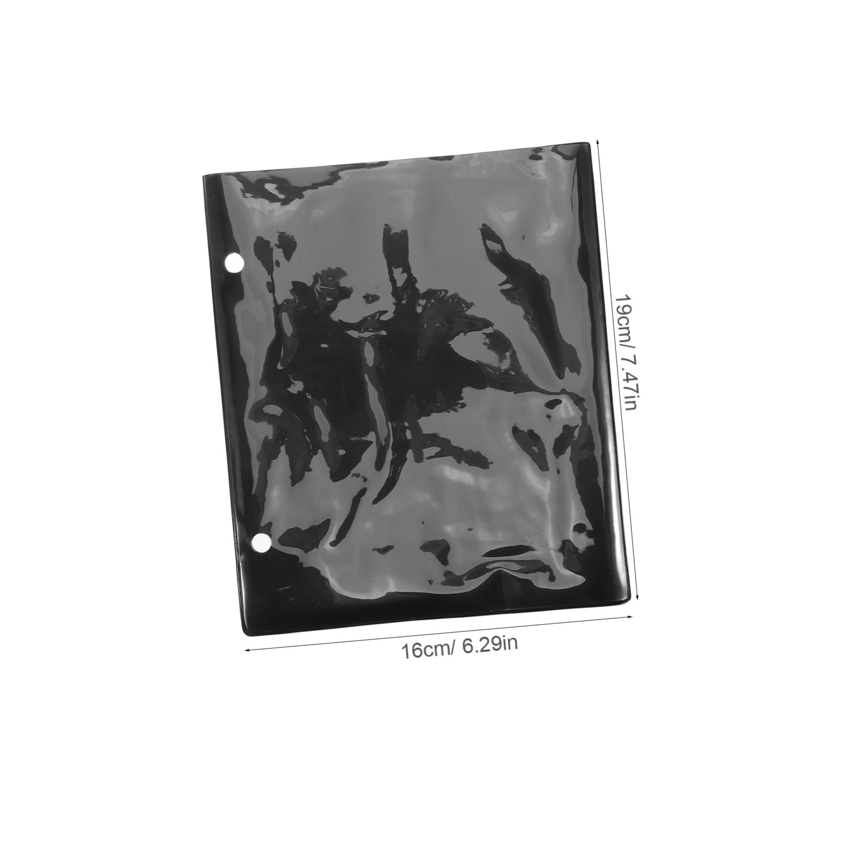 TOYANDONA 20 Stück Schwarze Pvc Notenordner mit 2-loch Design zur Organisierten Aufbewahrung von Musiknoten für Musiker bei Proben und Übungssitzungen