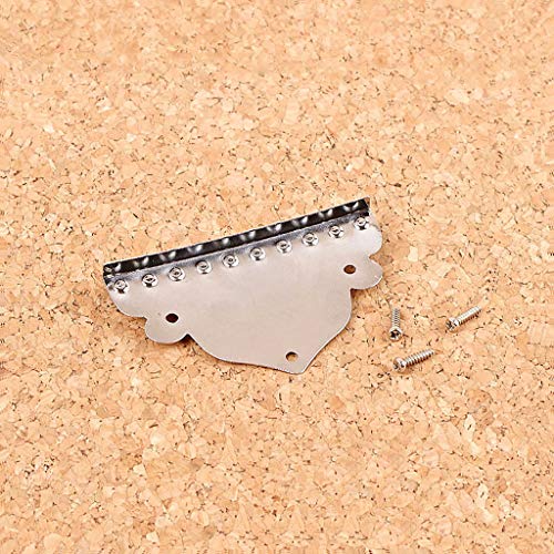 Alnicov 10 Saiten Mandolinen Saitenhalter mit Schrauben für Gitarre oder Mandoline Ersatzzubehör