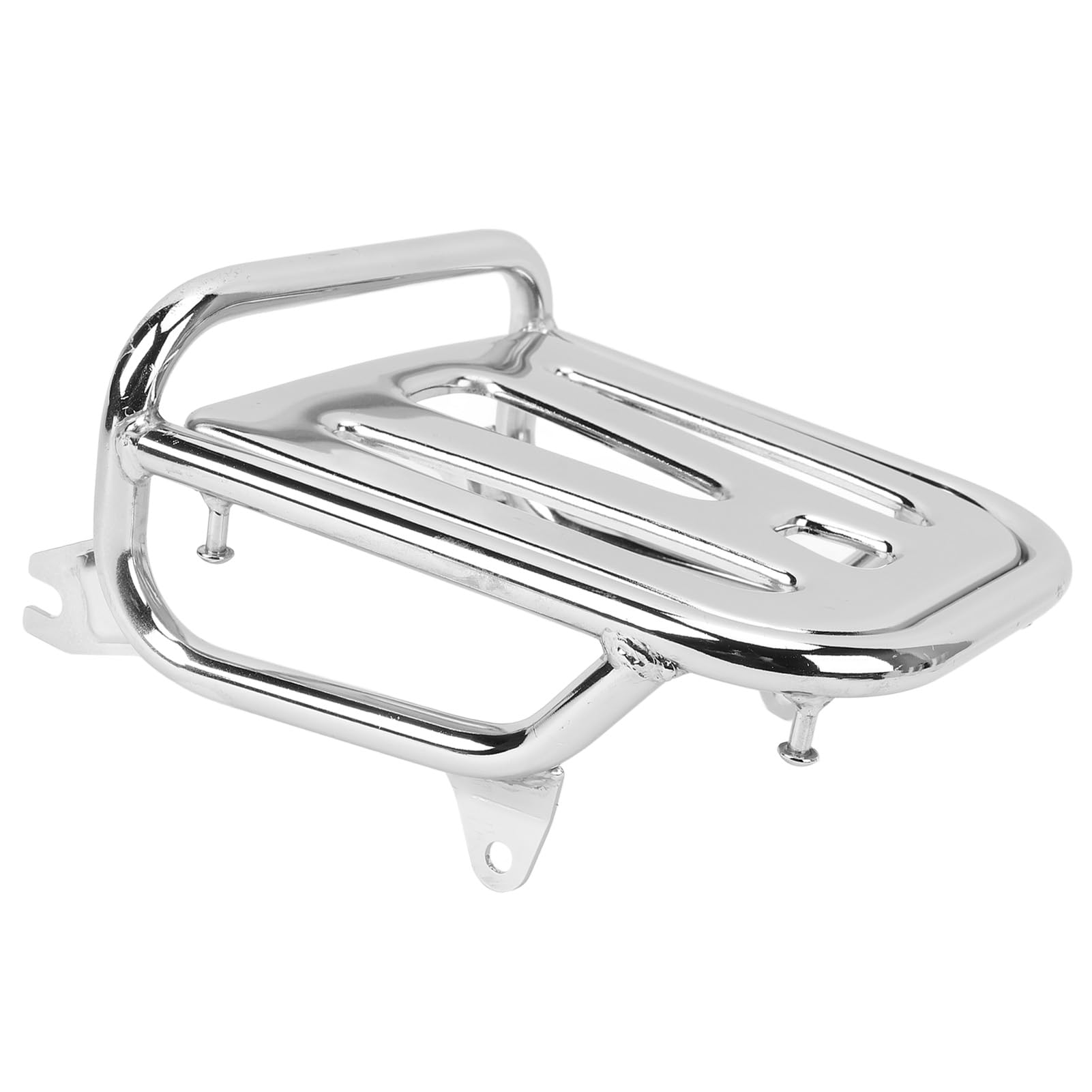 Bewinner Porte-Bagages Moto Chromé Pour Honda C125A Super Cub 125 2019-2024