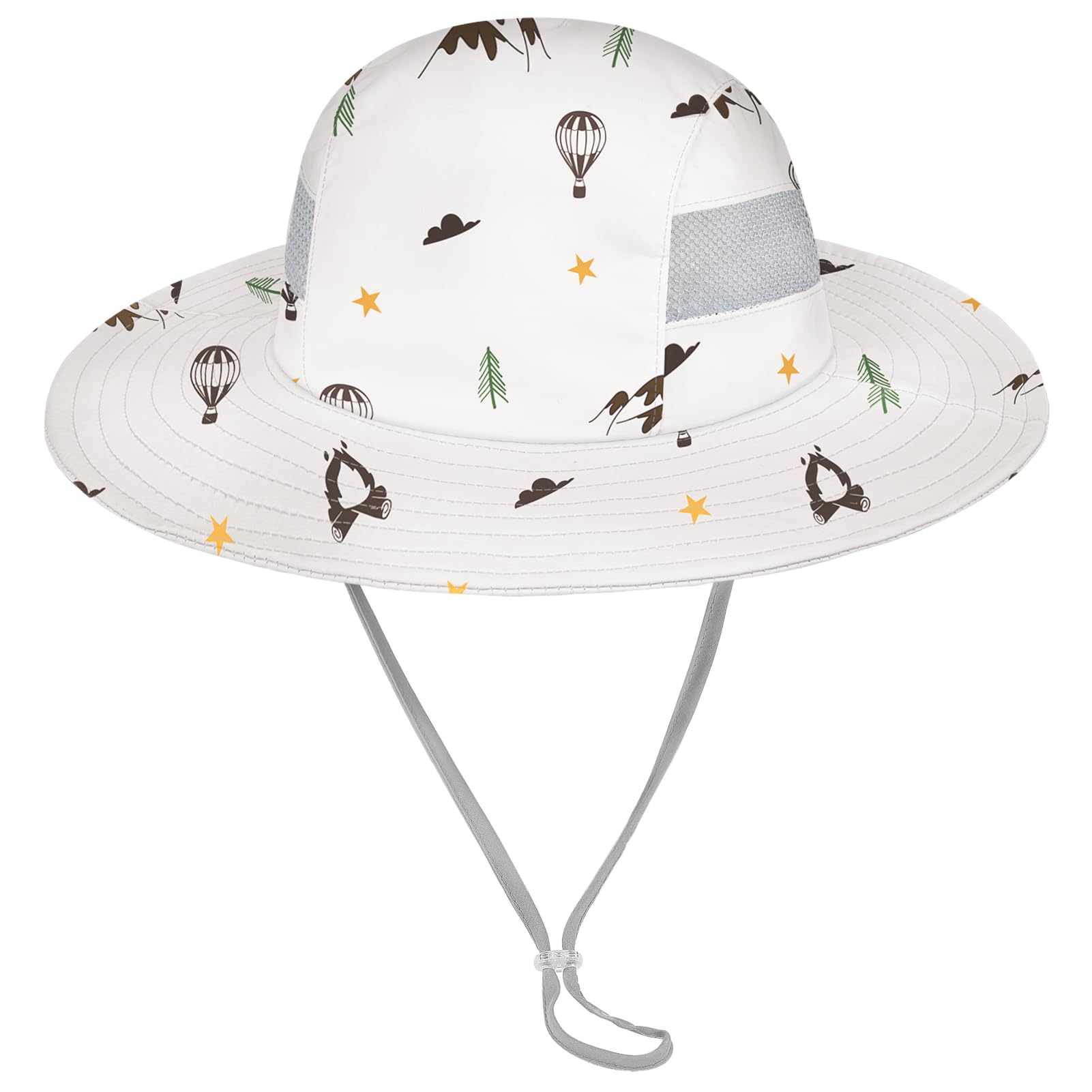 ICOSY Sun Hat for Kids Girls, UPF 50+ Wide Brim Beach Hat for Toddler