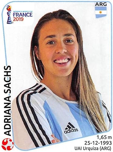 2019 Panini FIFA Women's World Cup France Album Stickers (Individual Sticker Only) Soccer #295 Adriana Sachs Argentina 2 Inch by 2 12 Inch