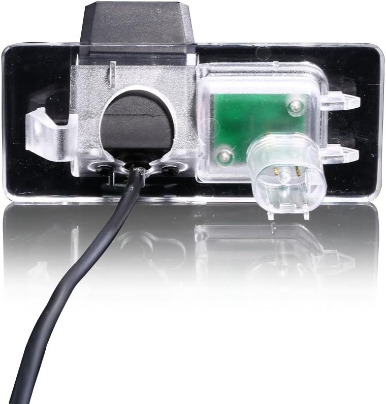 1280 x 720 Pixel 1000TV Lines 18 mm Lens Car Number Plate Light Reversing Camera Replacement for Land Rover Discovery/Jaguar XE XF F-Pace XFL 2016