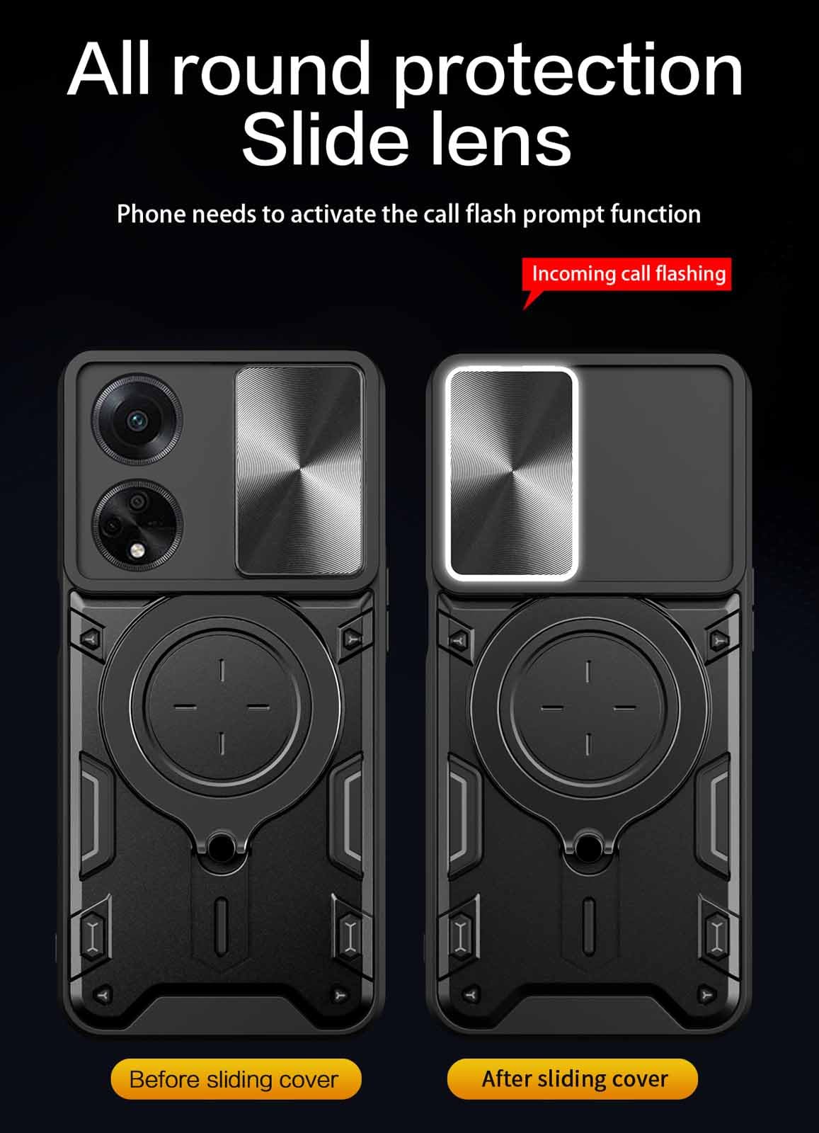 Per OPPO Reno13 F 5G Custodia Per Telefono Impermeabile In TPU