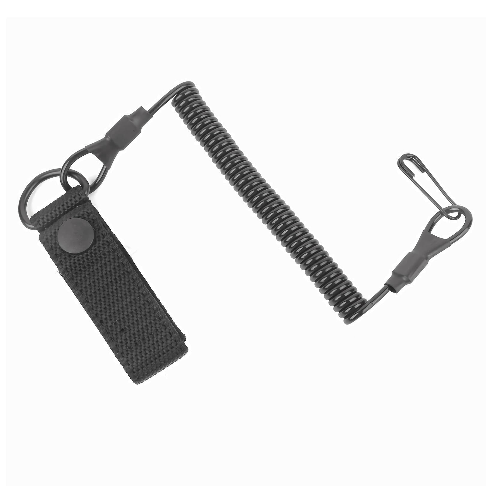 Cordon Tactique En Spirale,4 Pcs Porte Clés En Spirale élastiques