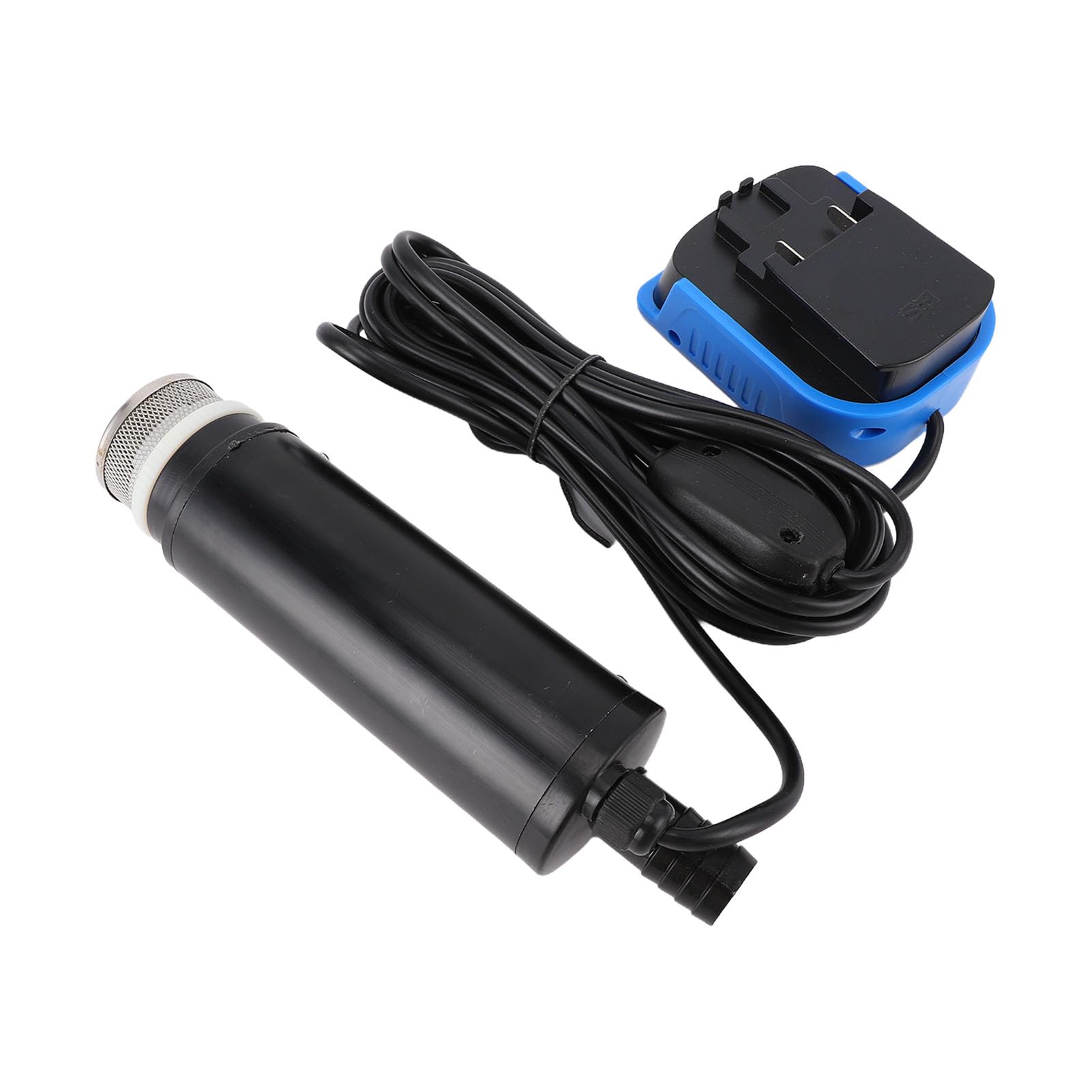 Walfront Mini Bomba de Agua, Bomba Sumergible Portátil 500 GPH para | Material ABS, Elevación Máxima de 16 Pies, Filtro de Sedimentos, para Piscina, Estanque y Drenaje de Jardín