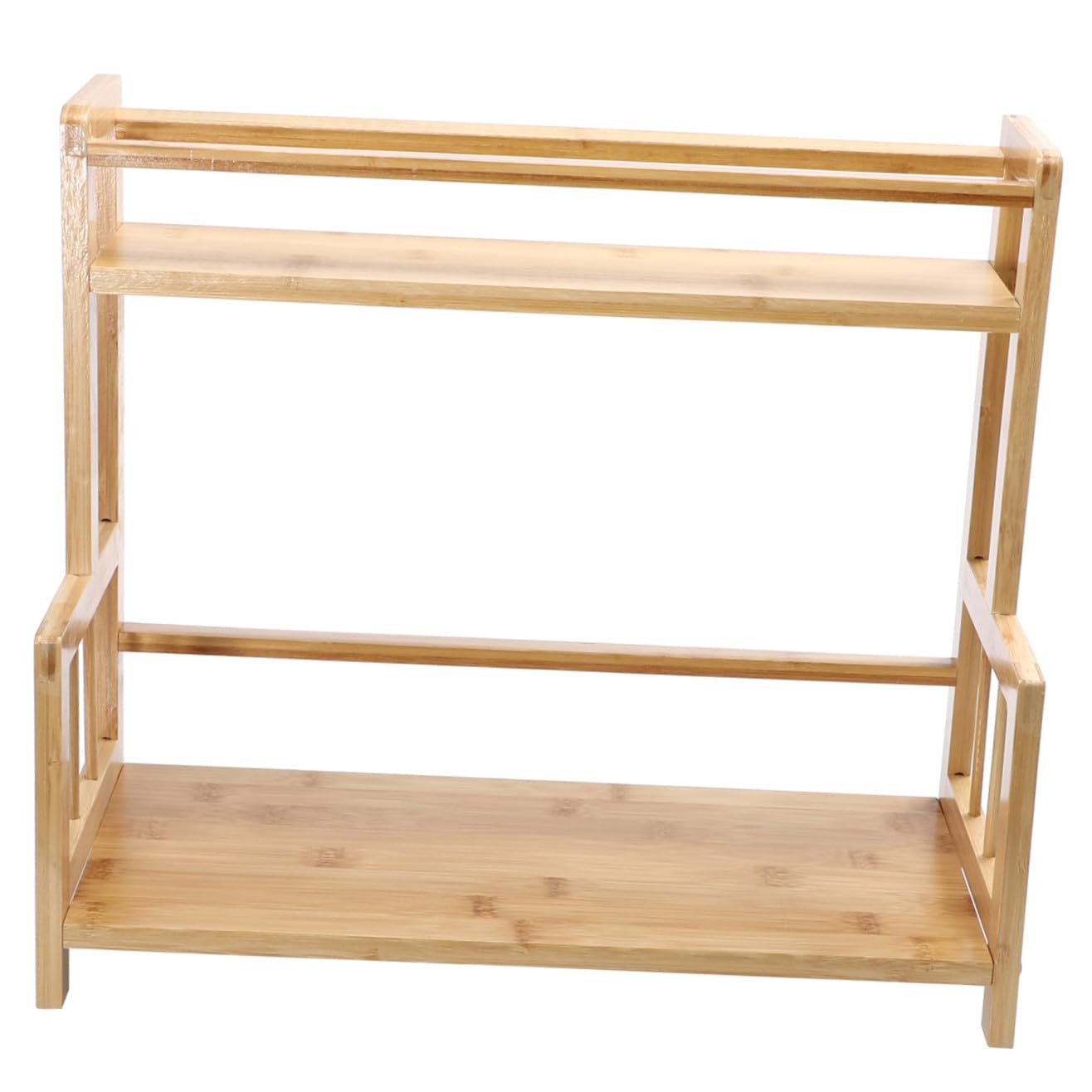 OUNONA 1 Étagère À Assaisonnements Pour Cuisine Étagère De Rangement À 2 Pour Épices Étagère De Rangement Pour Salle De Bain Étagère De Rangement En Porte-Bouteilles