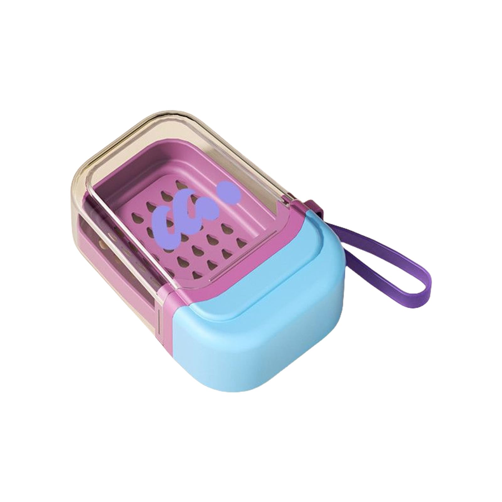 Kalttoy Portable Soap Shower Accessories Drainage for Outdoor Trip Keep the Soap Dry Portable for Travel