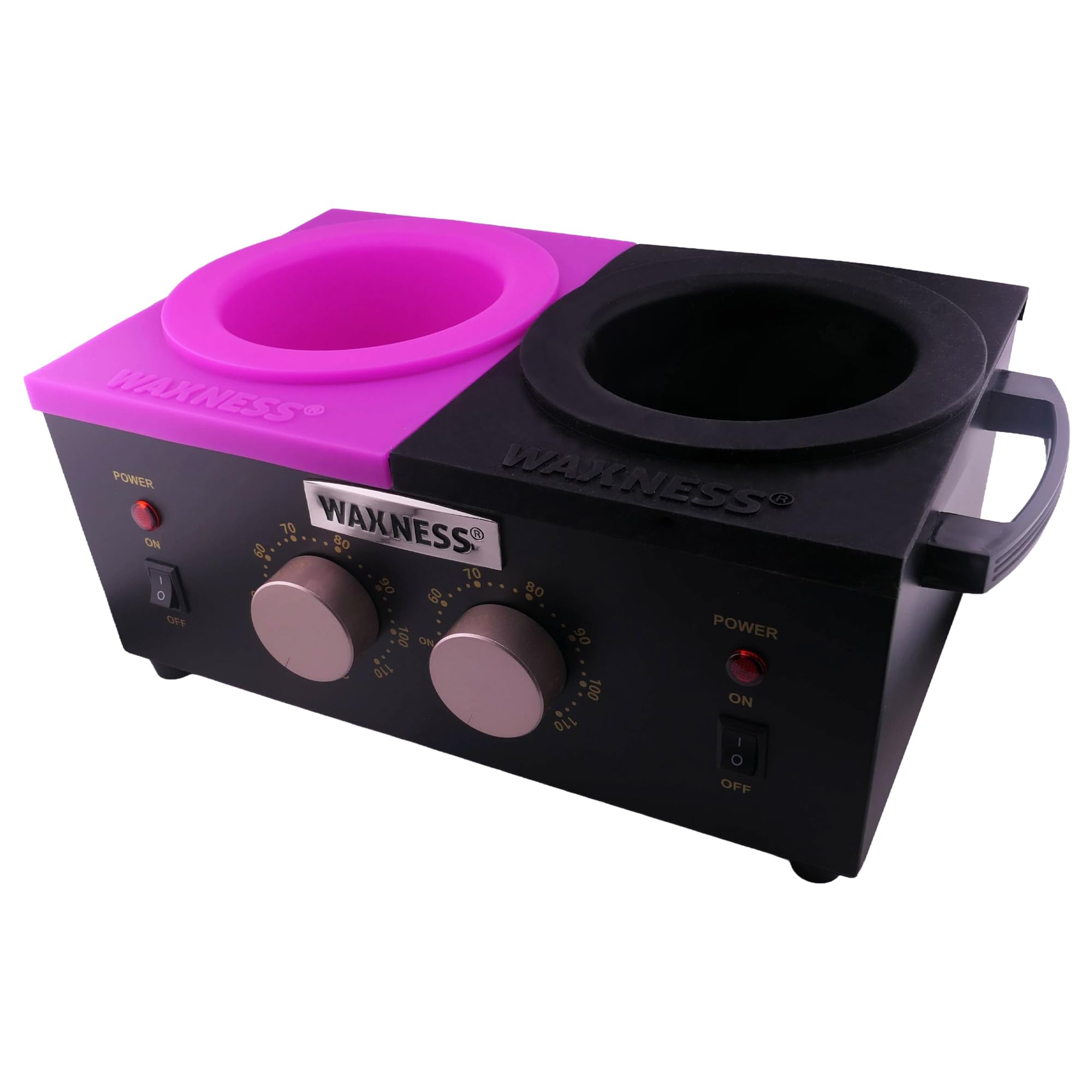 Waxness Scaldacera professionale doppio WN-5002 E Black Elite Series 2 X 1 lb 2 anni di garanzia