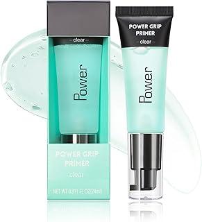 Power Grip Primer,Gel-Based Face Makeup Primer for All Skin Types,Moisturizes Smooth Skin,Gripping Makeup,Long-lasting Moisturizing Foundation Face Primer,0.811 Fl Oz - 01 Green