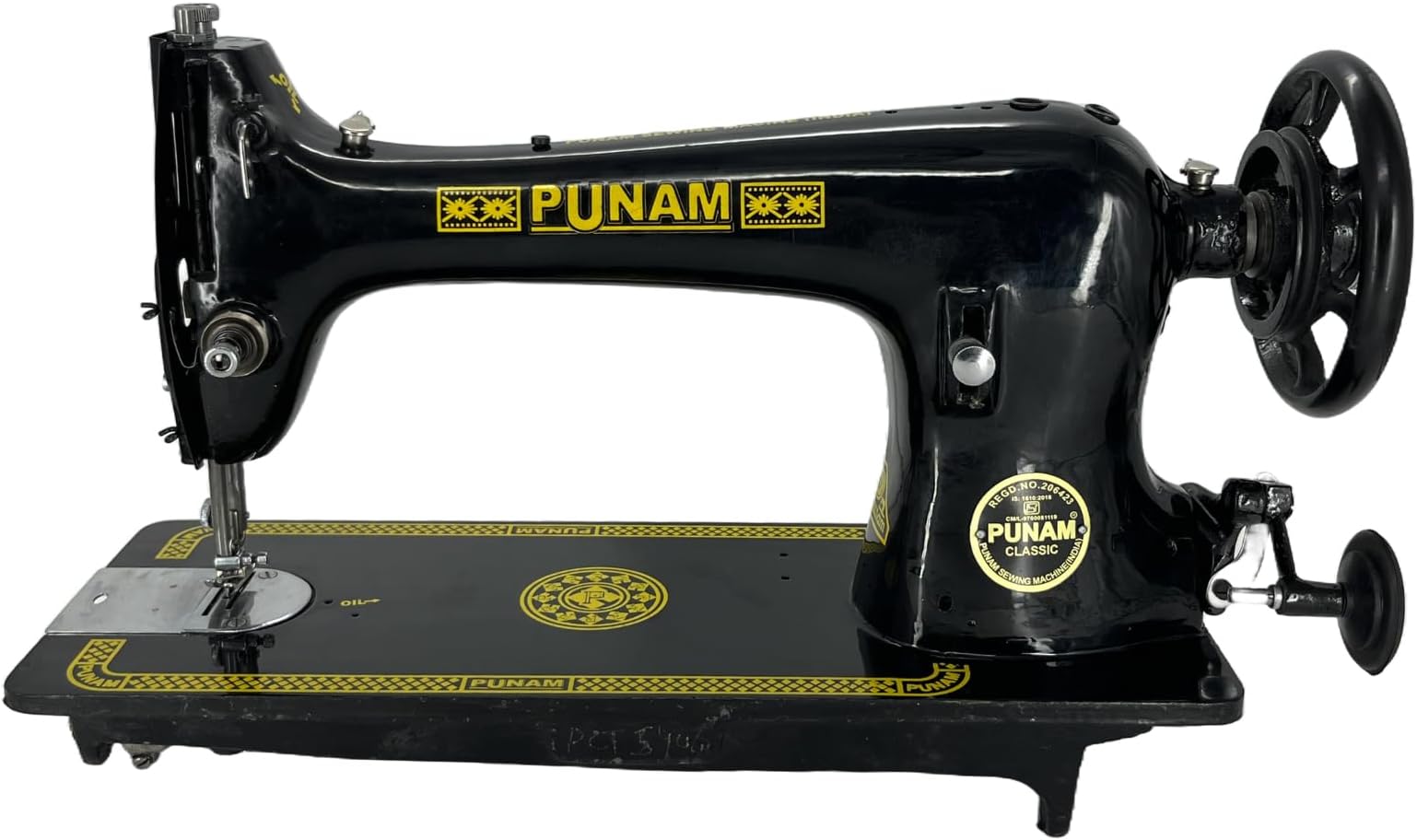 Punam 31-K Heavy Duty Leather Stitching & Tailoring Machine – Perfect Sewing Machine For Home Tailoring & Professional Use (Head Only)