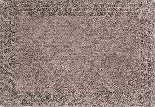 Linea Due beidseitig verwendbar Badteppich 100% Baumwolle, ultra soft, PRIMO, Badematte 60x90cm,...