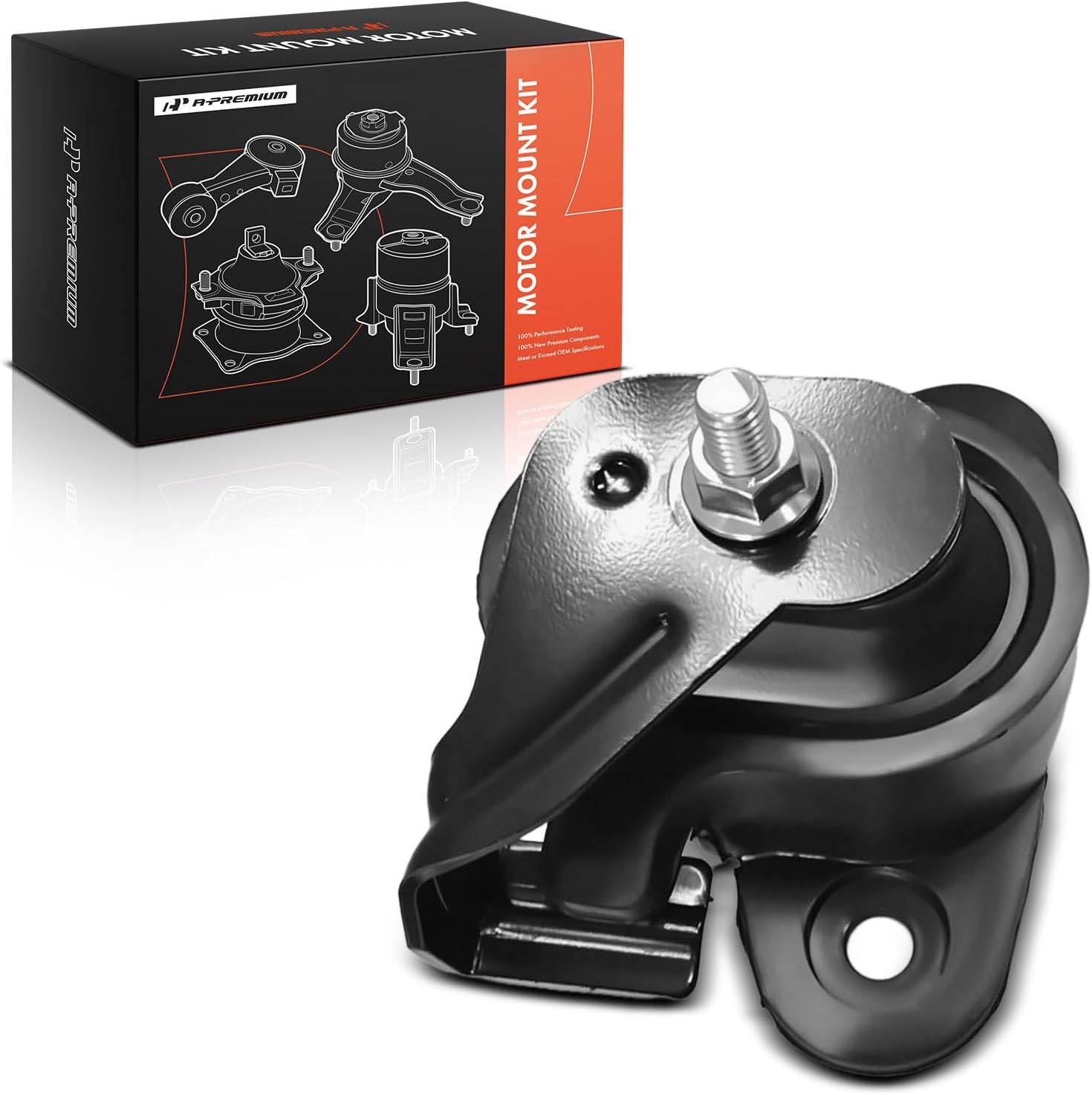 A-Premium Transmission Mount Compatible with Chevrolet Camaro & Pontiac Firebird, 1993-2002, with Mounting Bracket