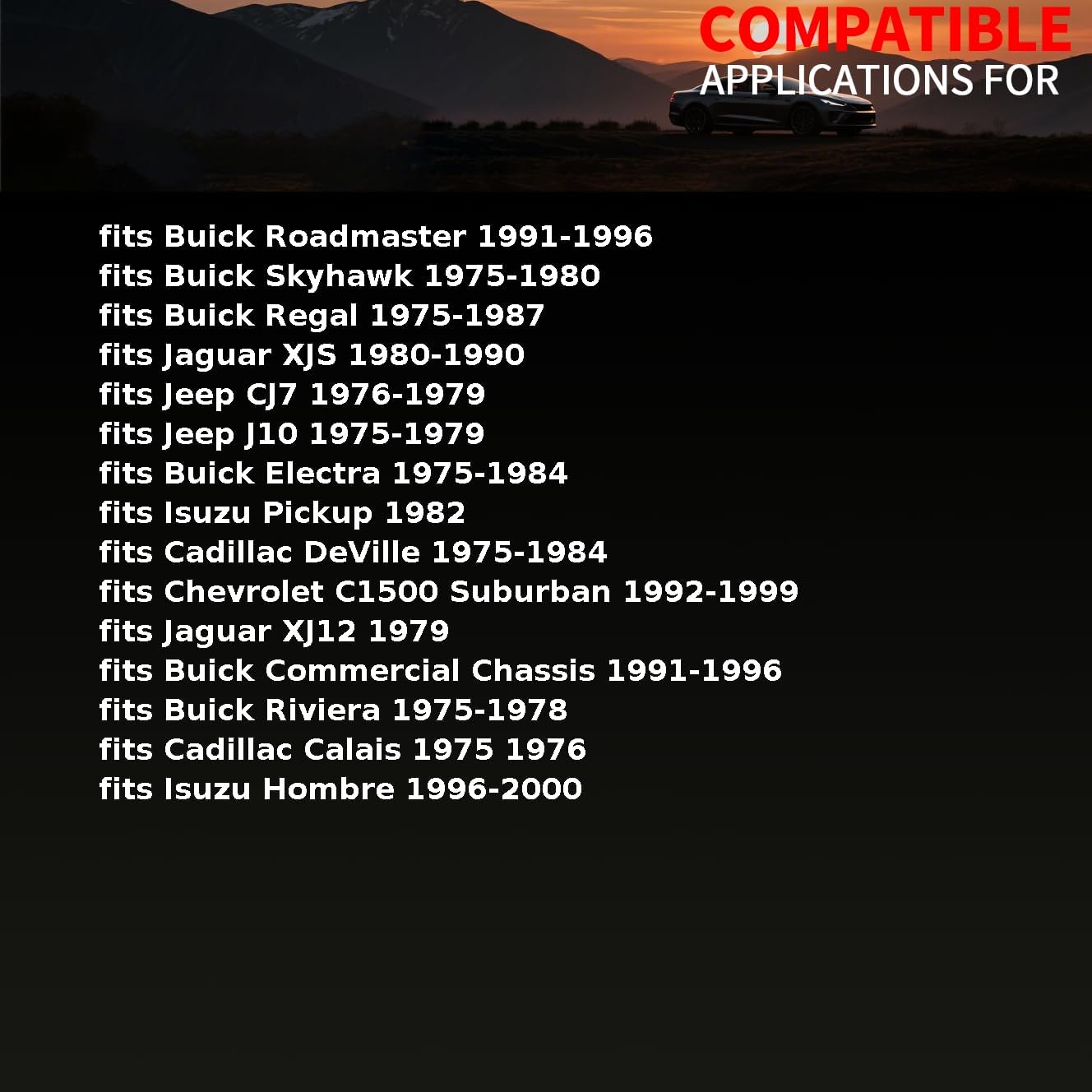 Automatic Transmission Selector Shaft Seal fits Buick Regal,Century 1975 1976 1977 1978 1979 1980-1987 fits Chevrolet Bel Air,C1500 1975-1999 fits Jeep Cherokee 1975-1979 1 x