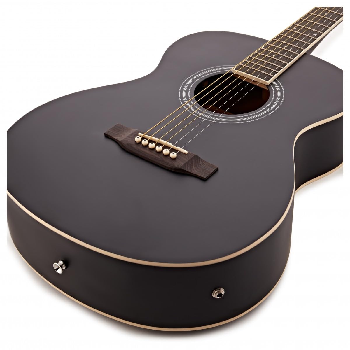 Guitarra Electroacústica de Estudiante Gear4music, Negro