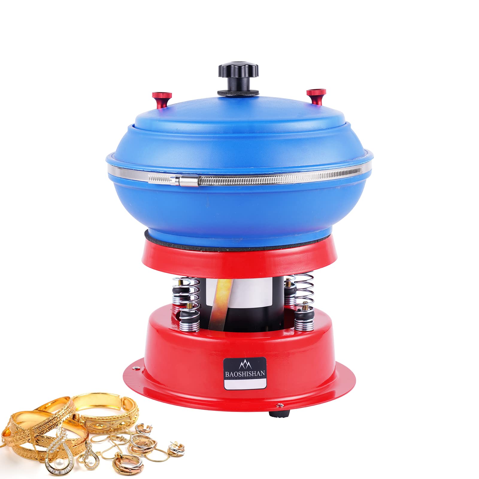 Amazon | BAOSHISHAN バレル研磨機 振動式 26*26cm ミニサイズ 振動 