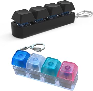2 Pcs Keyboard Fidget, Keyboard Fidget, Fidget Keyboard for Keyboard Fidget Clicker Decompression Gift for Friends and Family