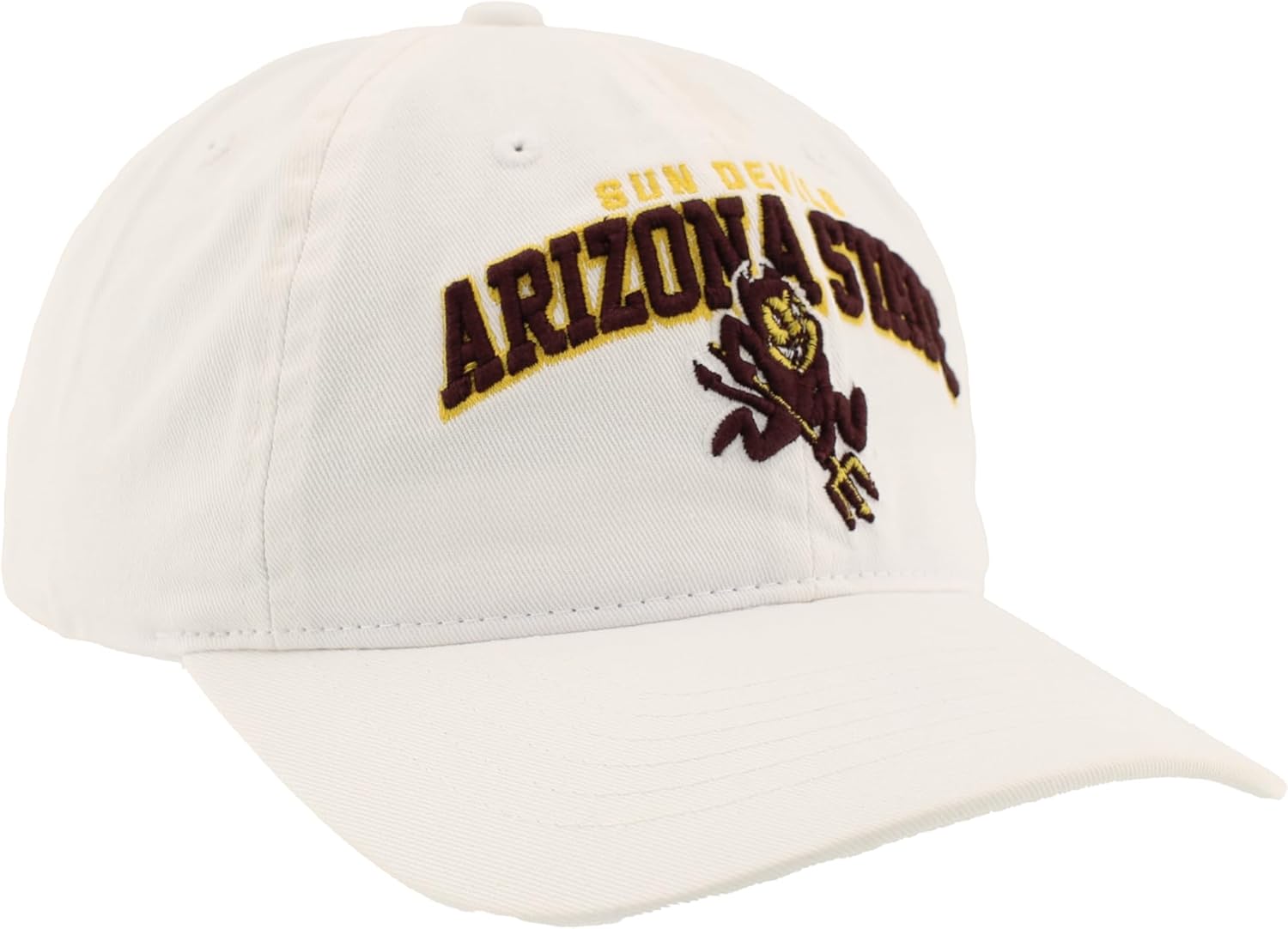 ZHATS NCAA Unisex-Adult NCAA Officially Licensed Hat Scholarship Classic White - Image 5