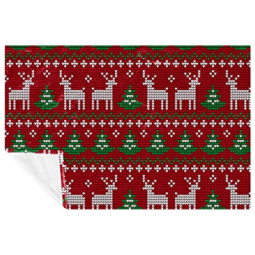 Couverture tricotée de Noël, le cadeau idéal chaud et doux pour vos proches - 2