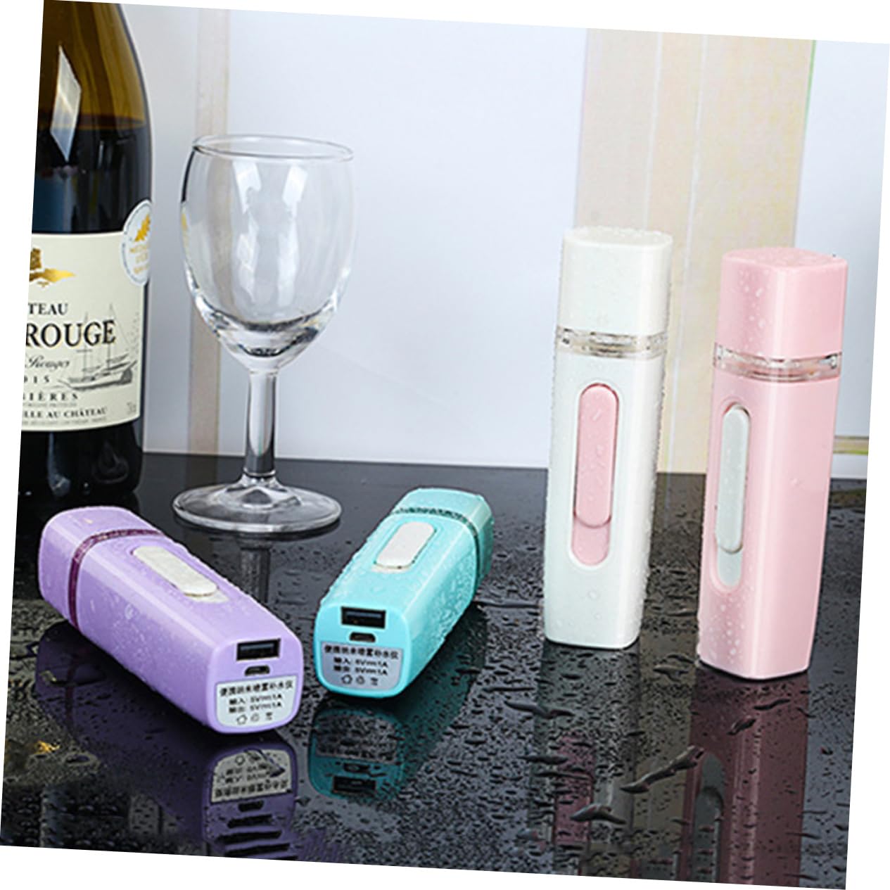 TOVINANNA Nano Sprayer Face Sprayer 28ml Cool Mist Mist Spray for Skin Care Rechargeable Portable