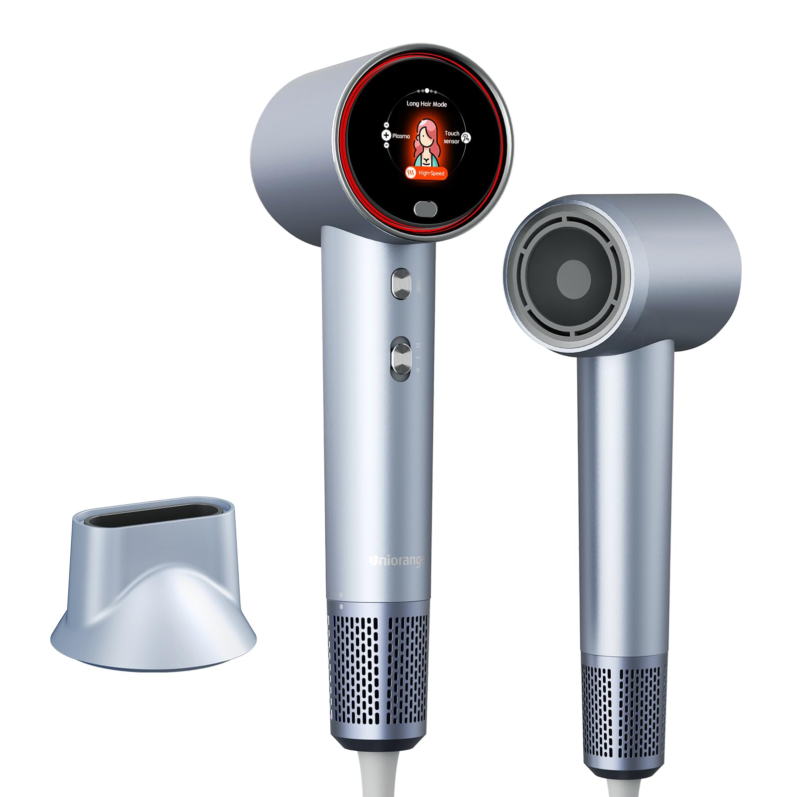 High Speed Hair Dryer 110000 RPM Ionic Blow Dryer 1 Billion Plasma Ions Frizz Free Fast Drying for
