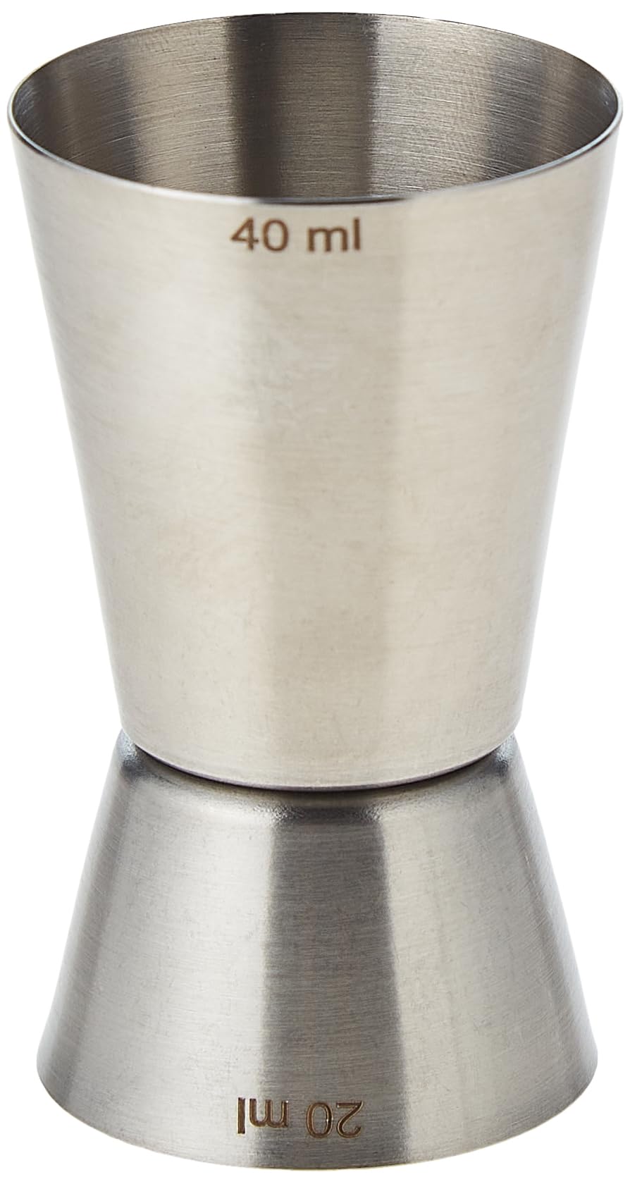 Raj Steel Bar Peg Measure - BPM002, 20-40 ml, Double Sided Cocktail Jigger ,Measuring Tool Cup , Shot Glass , Measure Cup , Bar Accessories