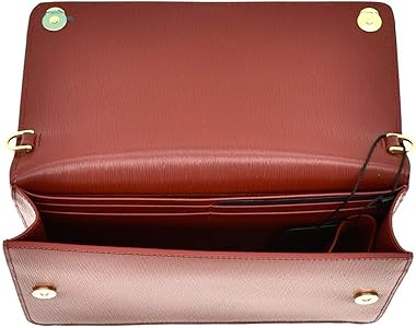 PRADA 三つ折り財布 レッド VITELLO MOVE RUBINO Prada Vitello Move Rubino Red Leather Crossbody Wallet Handbag