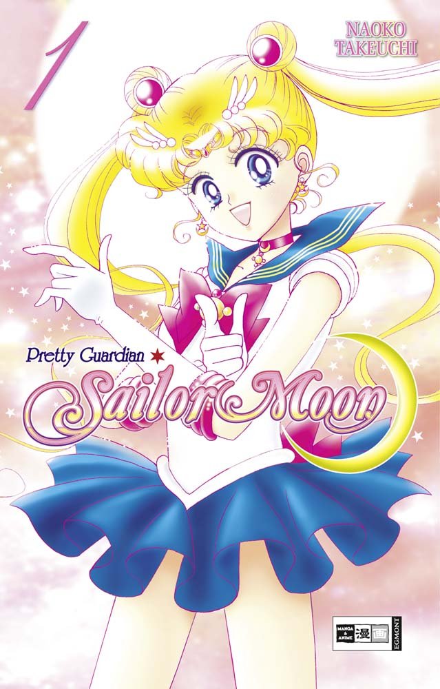 Pretty Guardian Sailor Moon 01 by Naoko Takeuchi PAPERBACK (GERMAN)