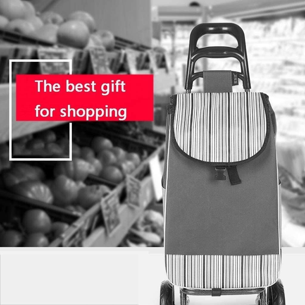 Transportowy Platformowy Wózek Na Zakupy Spożywcze Podróż Niebieski Mały Samolot Przenośny Składany Do Domu Samochód Do Supermarketu