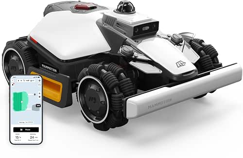 MAMMOTION LUBA Mini 2 AWD 1500 Robot Tondeuse sans Fil,