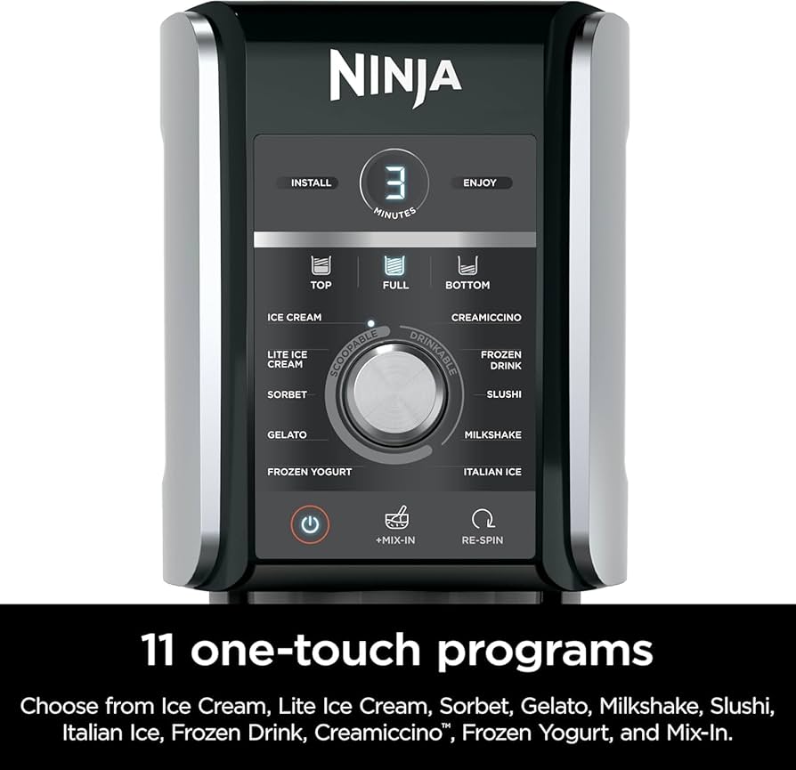 Ninja Creami Deluxe 11-in-1 アイスクリームマシン Ninja® CREAMi® XL Deluxe 11-in-1 Ice Cream and Frozen Treat