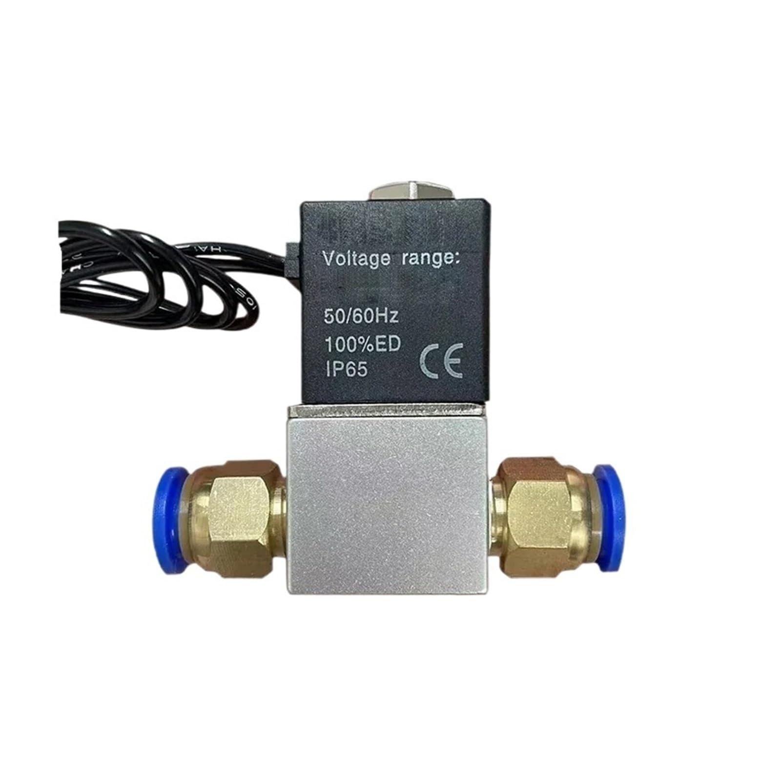 Normally Closed 1/4" Solenoid Valve DC 12V 24V Pneumatic Position Coil Alloy Internal Electric AC 110V 220V for Air Water Oil(1-4 Solenoid Valves,DC 24V)