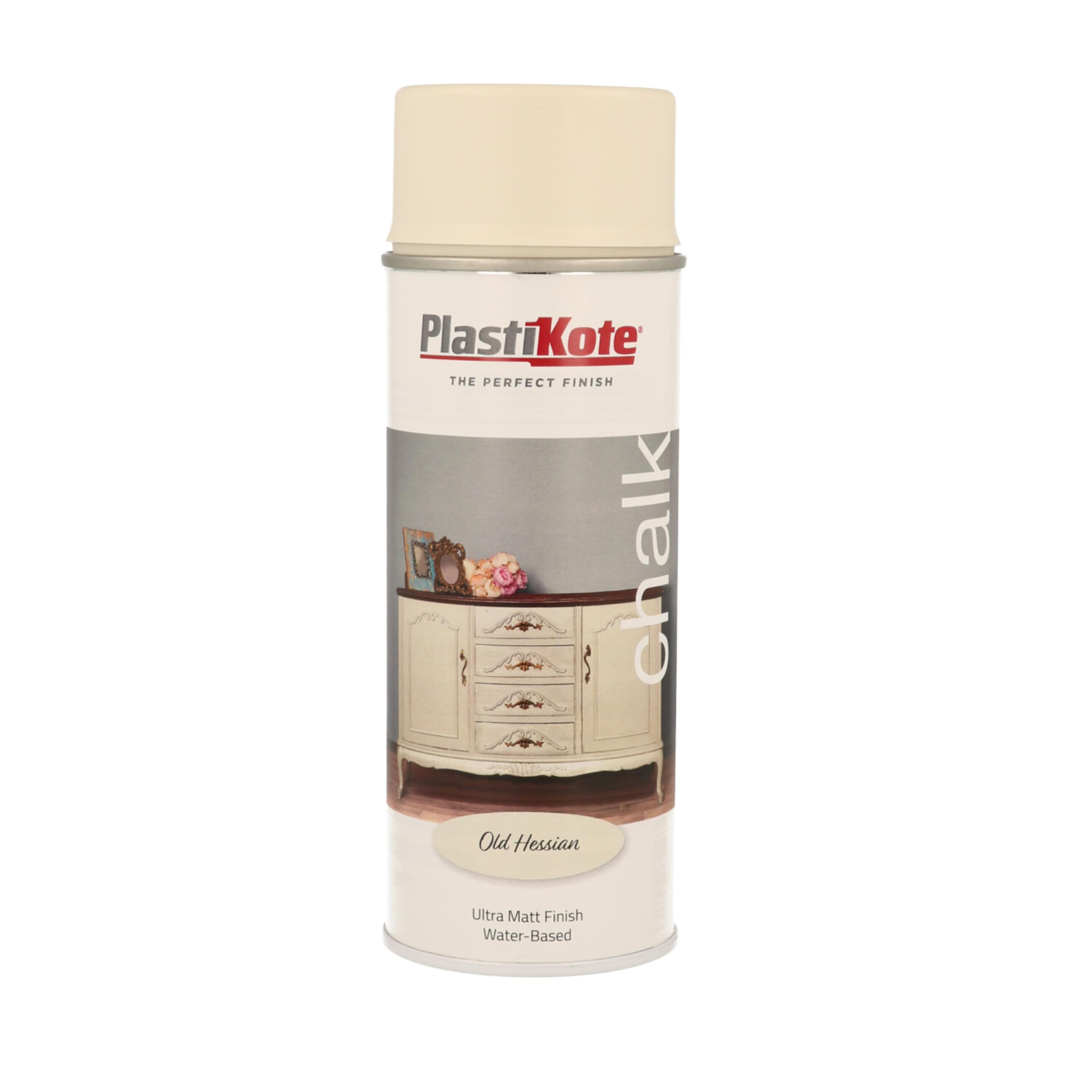 Plastikote Gold Plasti-Kote Chalk Finish Spray Old Hessian 400Ml
