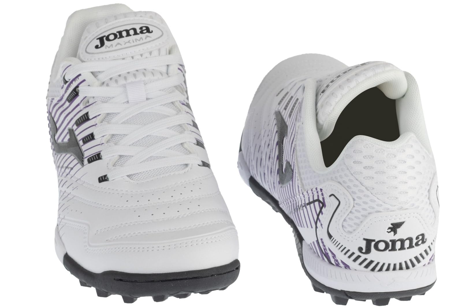 Joma Maxima 2632 TF MAXS2632TF - Scarpe da Turf, da uomo, colore: Bianco/Viola