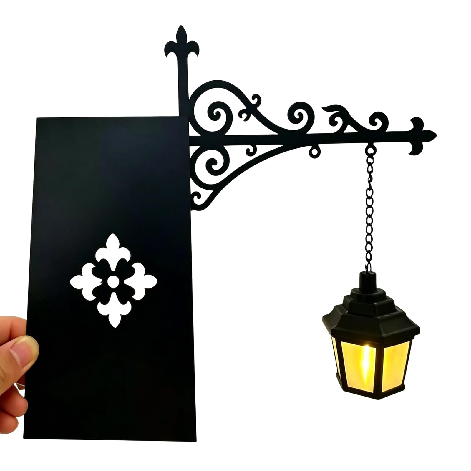 Magic Library Lantern Vintage Bookcase Lamp for Reading Room Decor